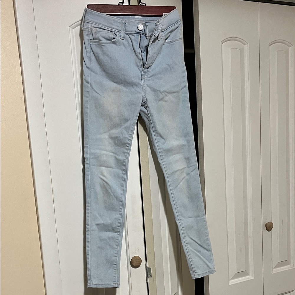 Old Navy girls Light Blue Skinny Jeans